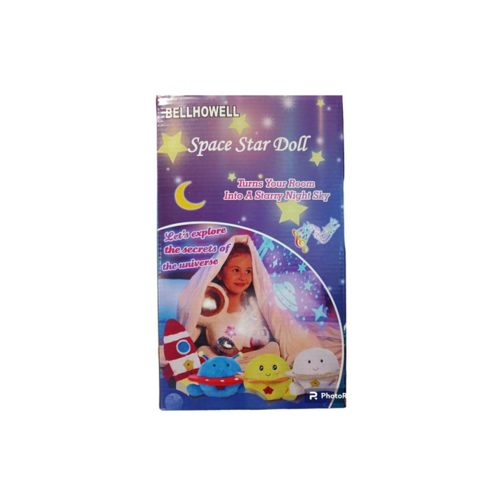 Іграшка мяка проектор, музична, нічник фото - GRAYKA