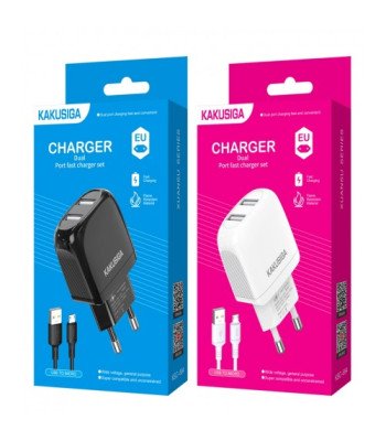 Зарядний пристрій KAKUSIGA MicroUSB
