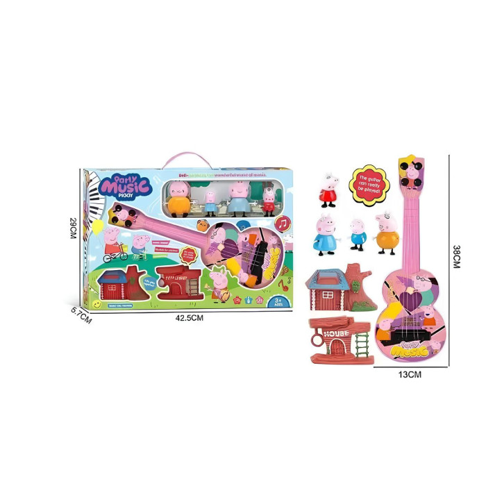 Музичний набір Peppa Pig Music Happy Time з гітарою