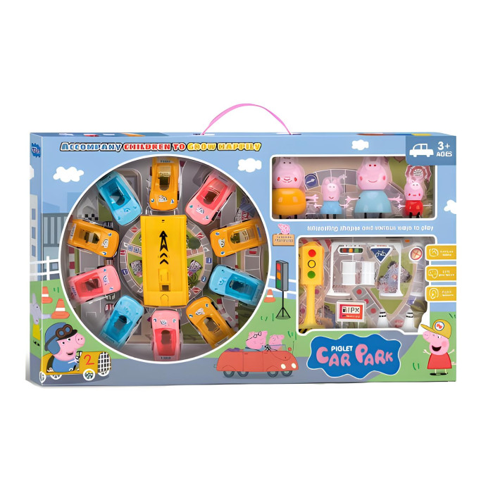Великий гоночний набір Peppa Pig Racing & Traffic Safety