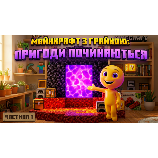 Грайка попадает в Майнкрафт: впереди большое кубическое приключение