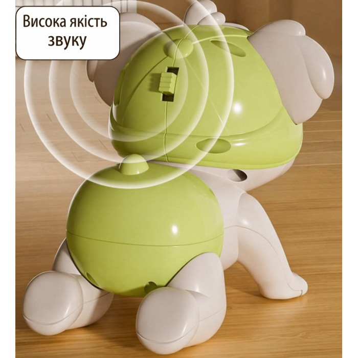 Інтерактивна іграшка для повзання Тваринки-дітлахи 12*9*12,5 см фото - GRAYKA