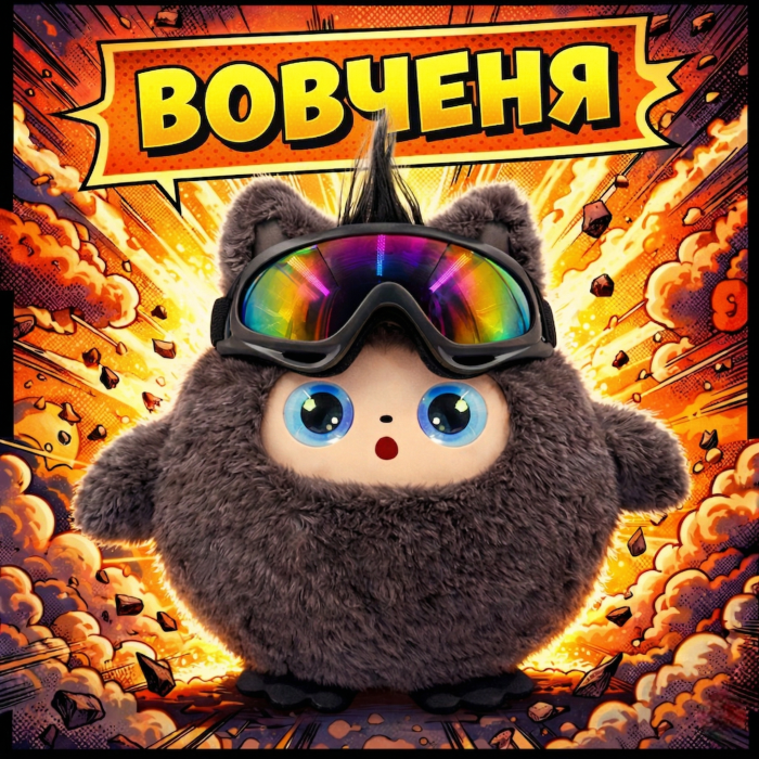 Інтерактивна іграшка AI Talking Animal-big Вовчення фото - GRAYKA