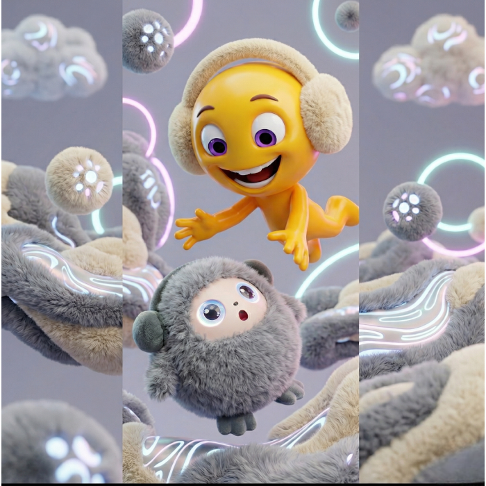 Інтерактивна іграшка LEDODO Smart AI PLUSH TOY Bobo фото - GRAYKA