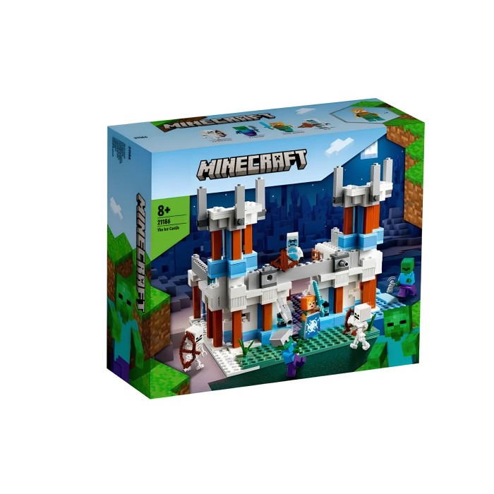 Конструктор Minecraft Крижаний замок з пусковою установкою