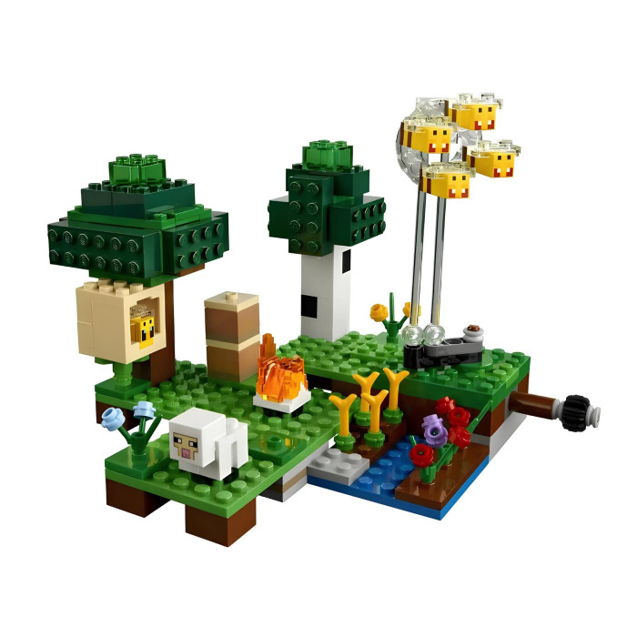Конструктор Minecraft The Bee Farm з обертовим механізмом польоту