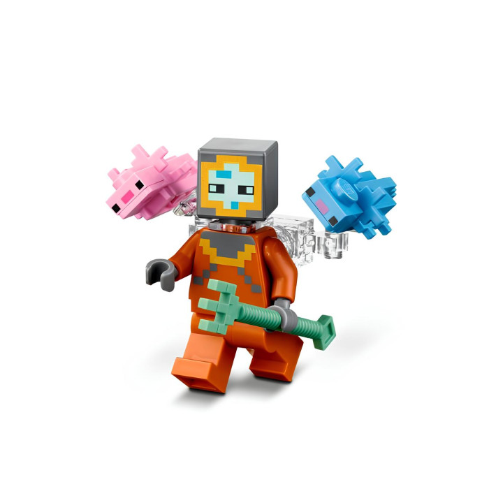 Конструктор Minecraft The Guardian Battle з підводним монументом