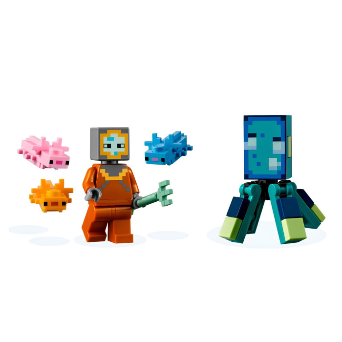 Конструктор Minecraft The Guardian Battle з підводним монументом
