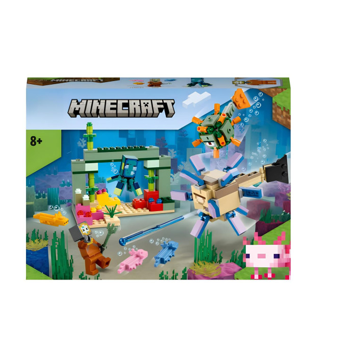 Конструктор Minecraft The Guardian Battle з підводним монументом
