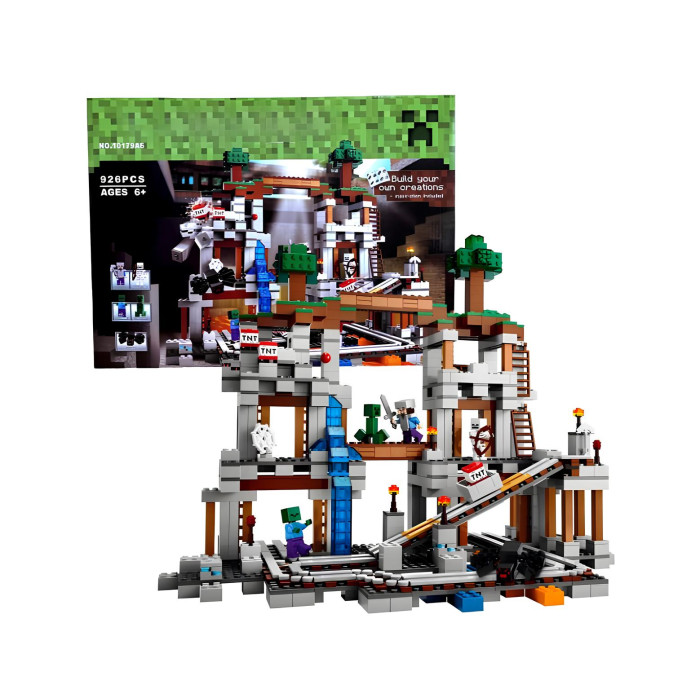 Гігантський конструктор Minecraft Велика шахта на 926 деталей