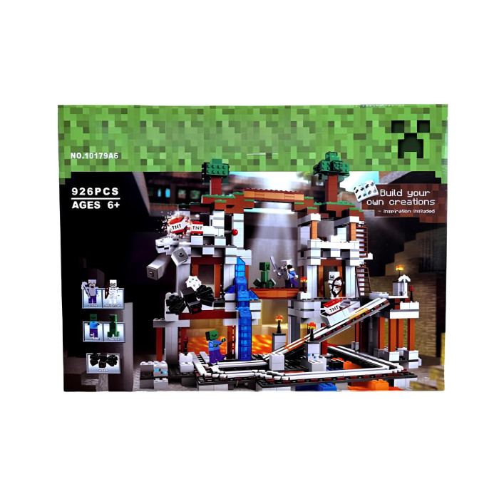 Гігантський конструктор Minecraft Велика шахта на 926 деталей