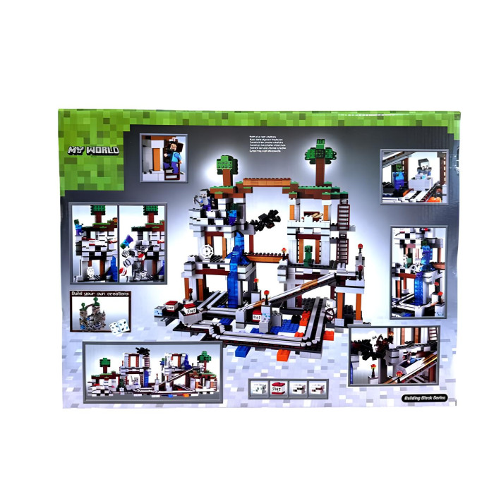 Гігантський конструктор Minecraft Велика шахта на 926 деталей