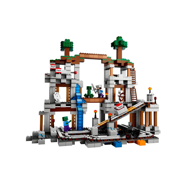 Гігантський конструктор Minecraft Велика шахта на 926 деталей