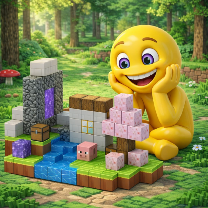 Конструктор Minecraft Будинок у вишневому гаю з деревом сакури