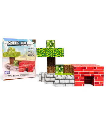 Магнітний конструктор Magnetic Building 40 деталей